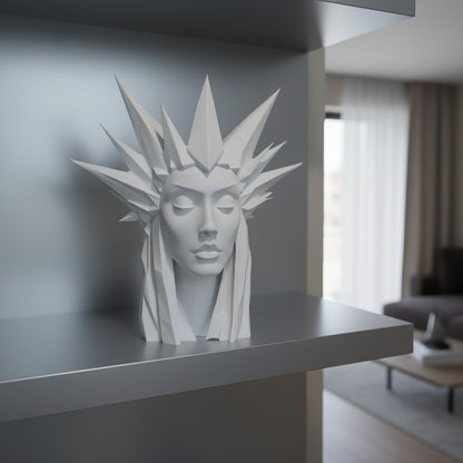 Sculpture « La Reine des Glaces » - vue 2