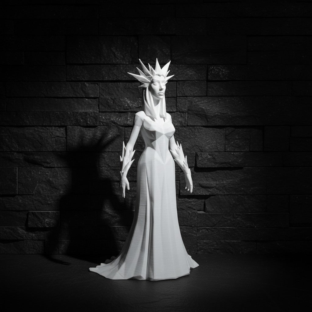 Sculpture « La Reine des Glaces — Corps Entier » - vue 4