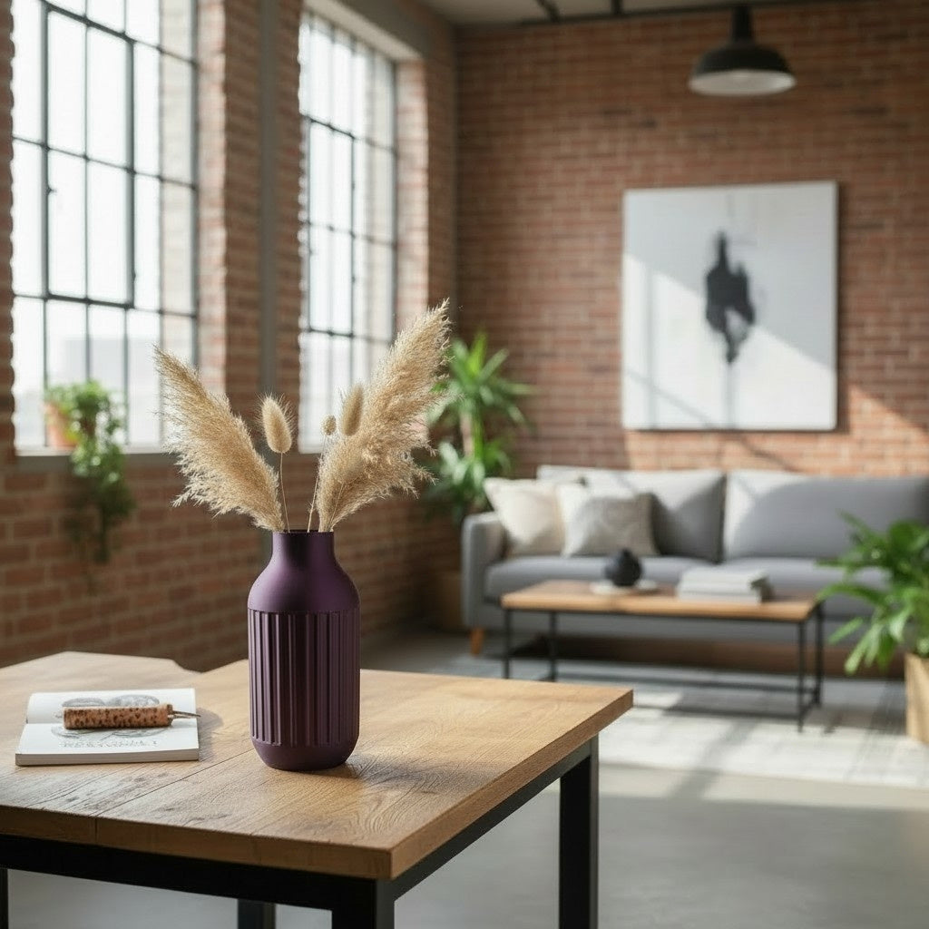 Vase design industriel - vue 4
