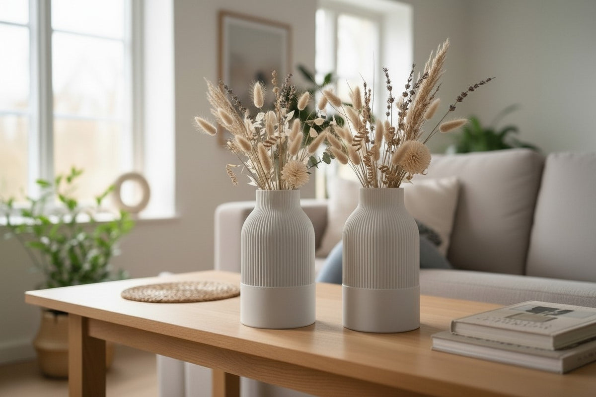 Vase design « Japandi » - vue 1