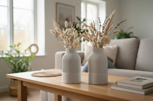 Vase design « Japandi » - vue 1
