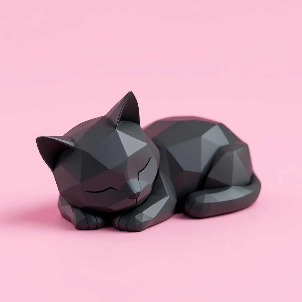 Sculpture Chat Low-Poly