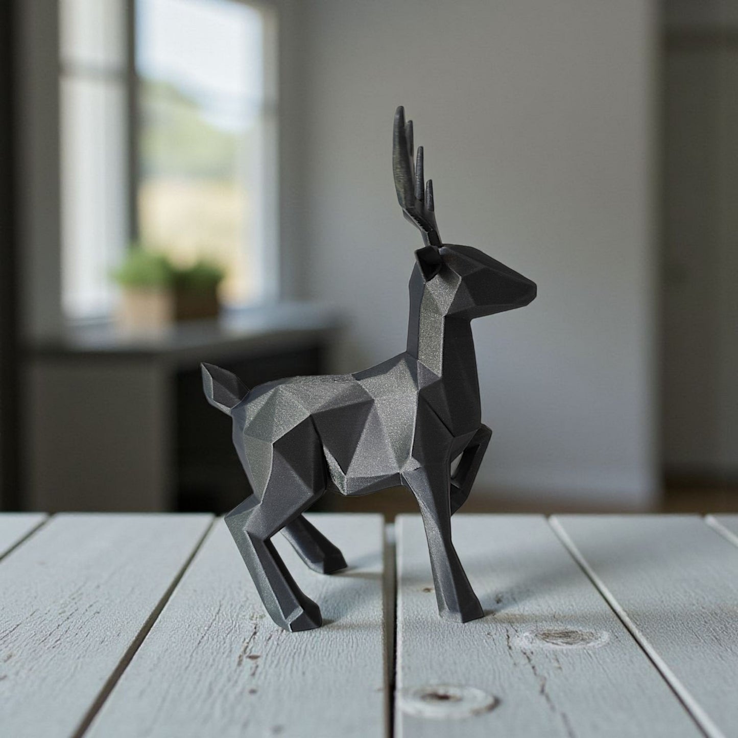 Renne décoratif Low-Poly