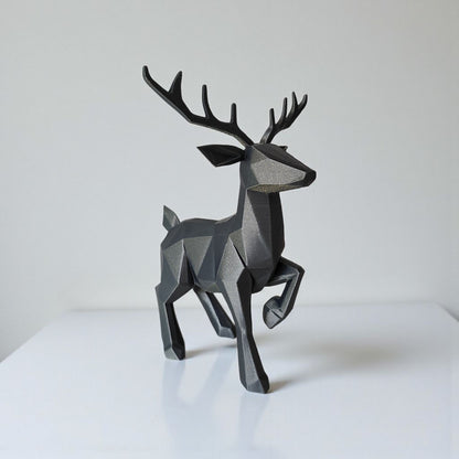 Renne décoratif Low-Poly