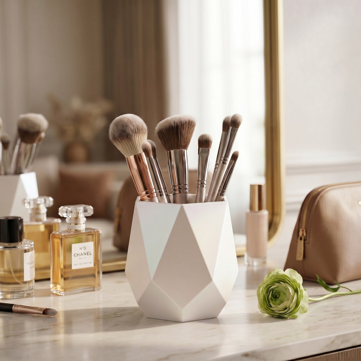Porte-pinceaux de maquillage « Luxe Geo » - vue 2