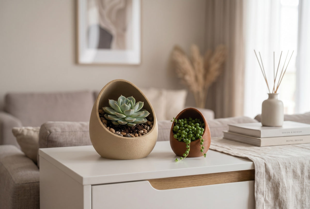 Jardinière « Nid » pour succulentes - vue 1