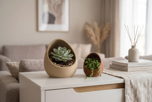 Jardinière « Nid » pour succulentes - vue 1
