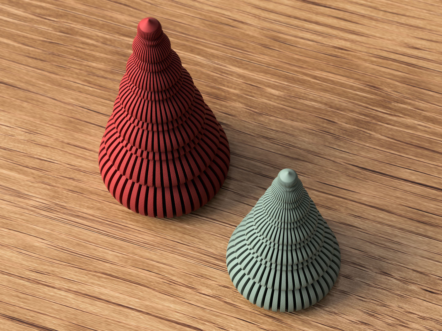 Sapins nordiques décoratifs