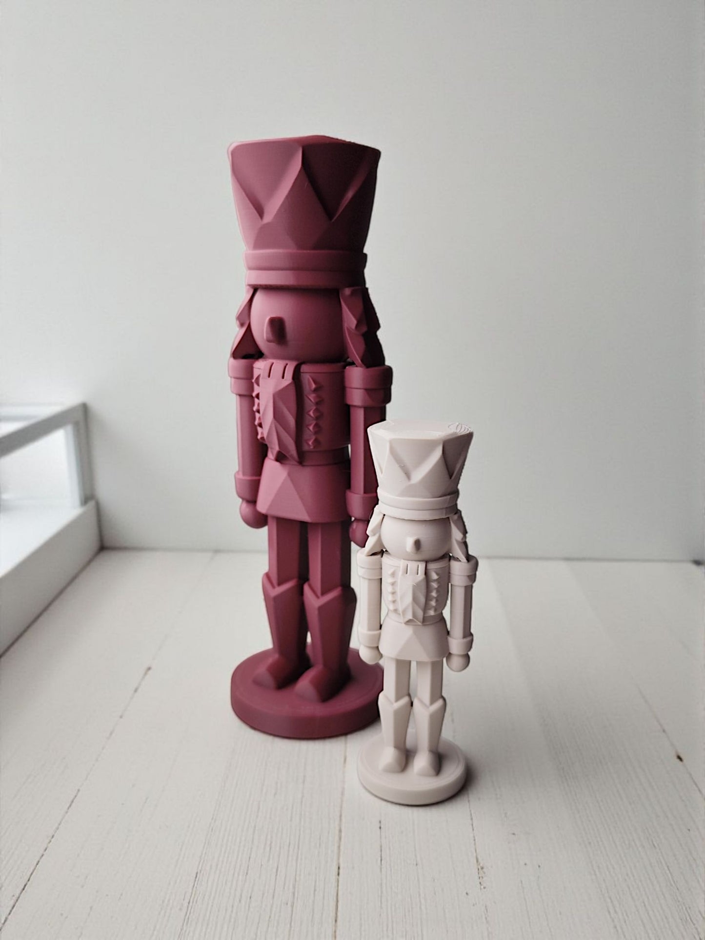 Casse-noisette géométrique "Low Poly"