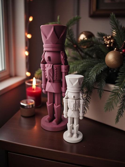 Casse-noisette géométrique "Low Poly"