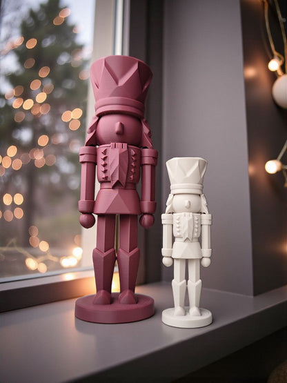 Casse-noisette géométrique "Low Poly"