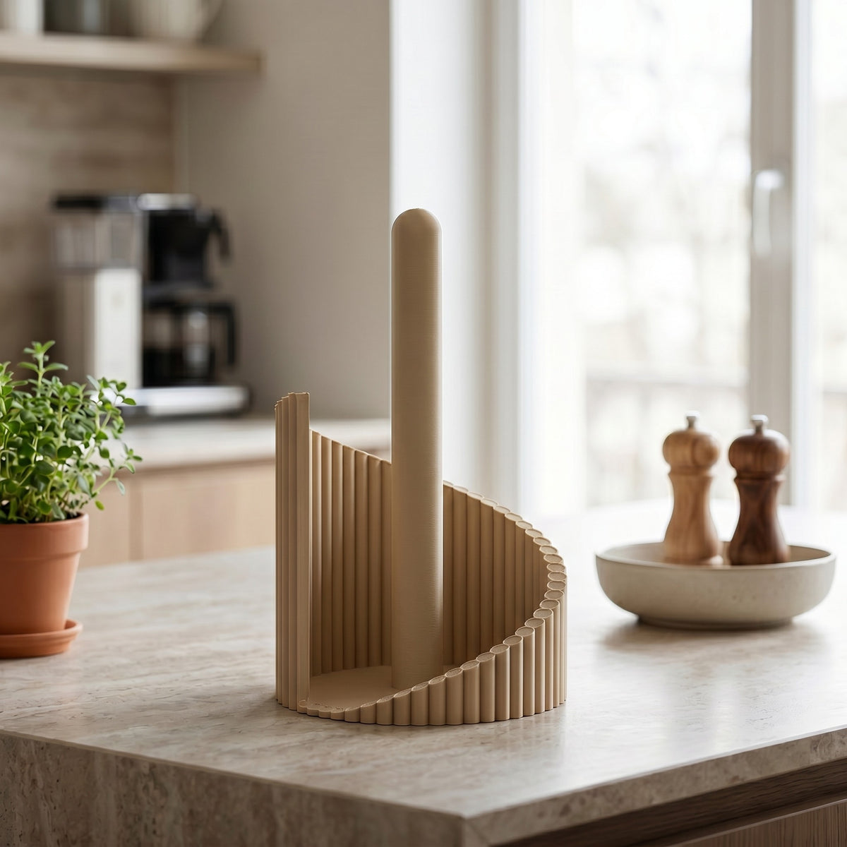 Porte-essuie-tout côtelé « Forma » - vue 3