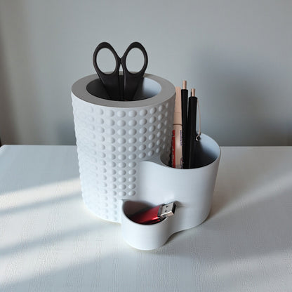 Organiseur de bureau moderne "Dotted"