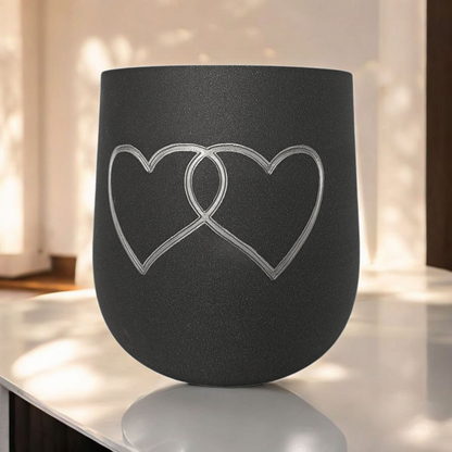 Pot décoratif "Cœurs Entrelacés"