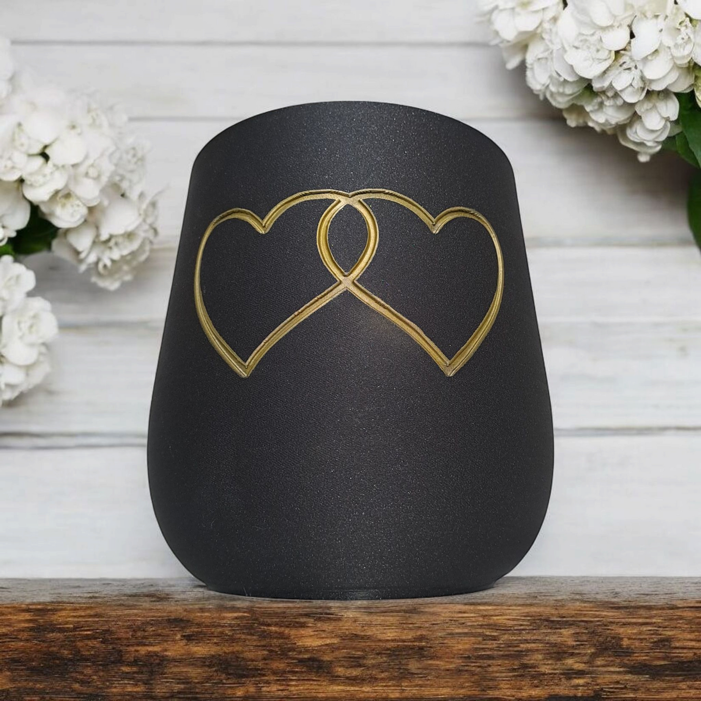 Pot décoratif "Cœurs Entrelacés"
