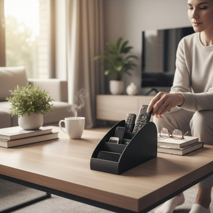 Organiseur de télécommande design