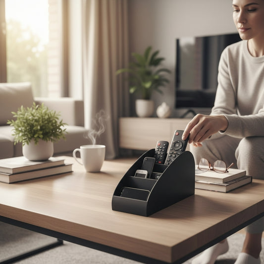 Organiseur de télécommande design