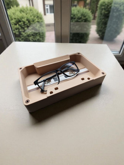 Plateau rétro « Cassette Audio » - vue 3