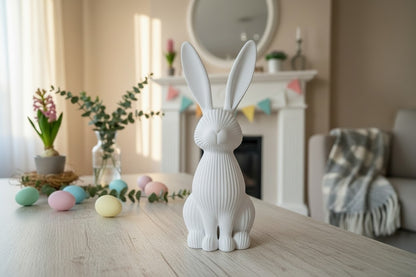 Lapin de Pâques côtelé moderne - vue 1