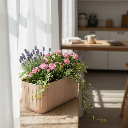 Duo de pots de fleurs scandinaves - vue 2