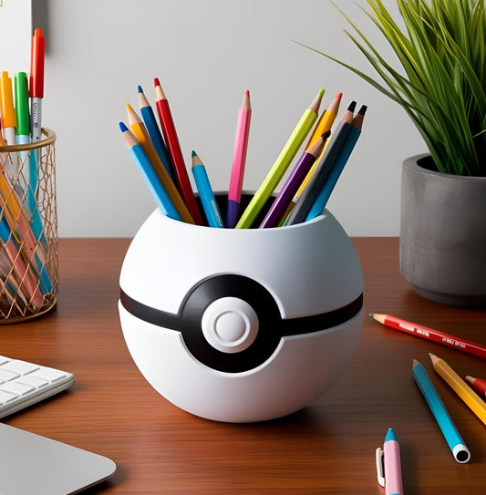Pot à crayons « Pokeball » - vue 1