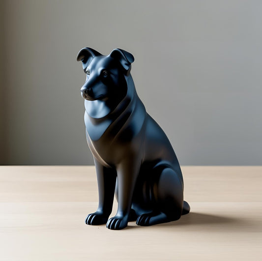 Sculpture « Berger Australien » - vue 1