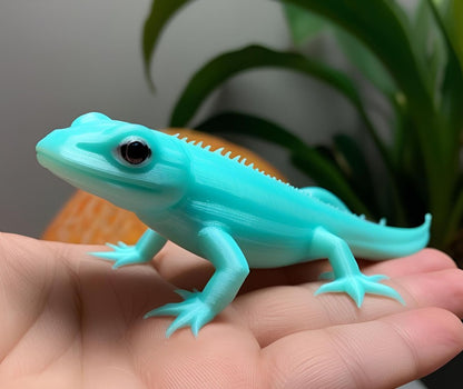 Petite figurine fantastique « Gecko-Dragon » - vue 1