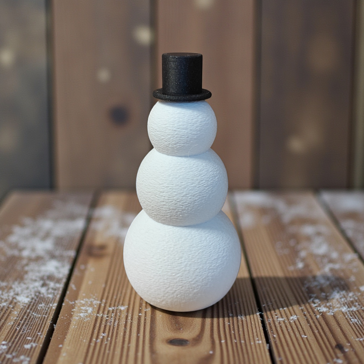 Set de bonhommes de neige minimalistes - vue 4