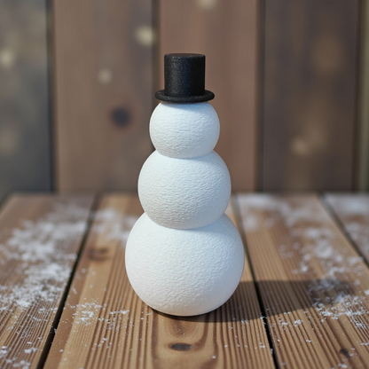 Set de bonhommes de neige minimalistes - vue 4