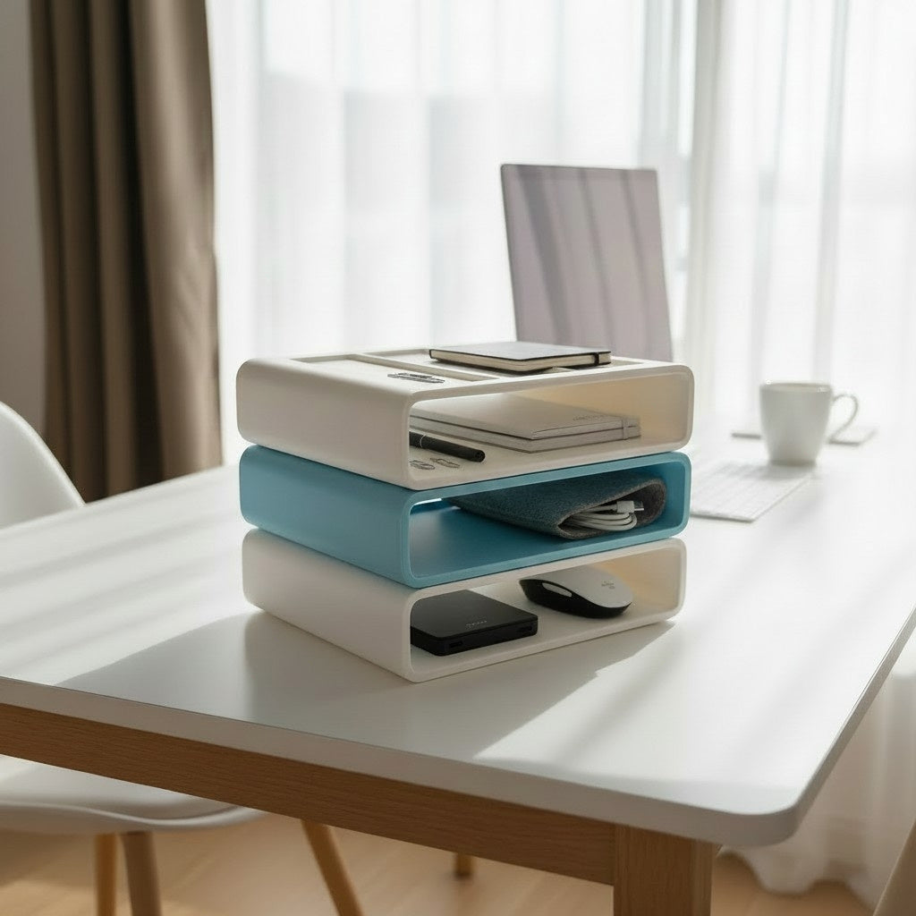 Organisateur de bureau modulaire empilable - vue 3