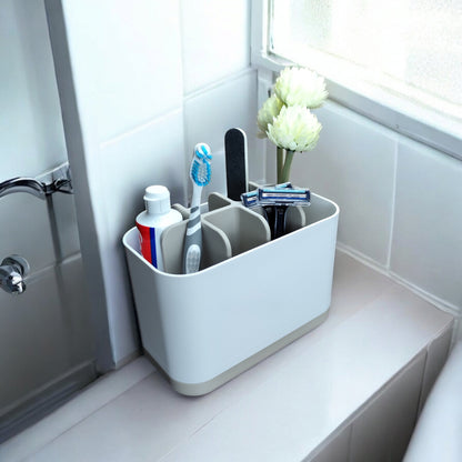 Organisateur de salle de bain multi-compartiments – Rangement design