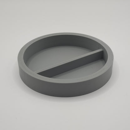 Plateau rond compartimenté – Vide-poche design et pratique