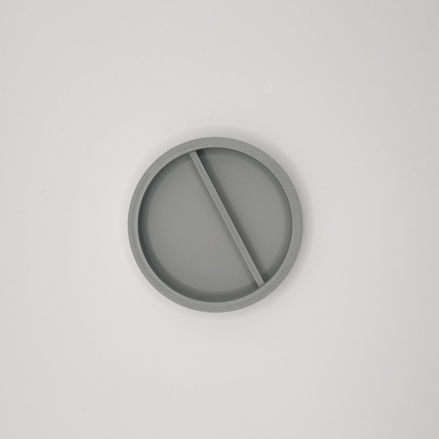 Plateau rond compartimenté – Vide-poche design et pratique