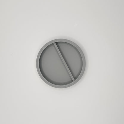 Plateau rond compartimenté – Vide-poche design et pratique