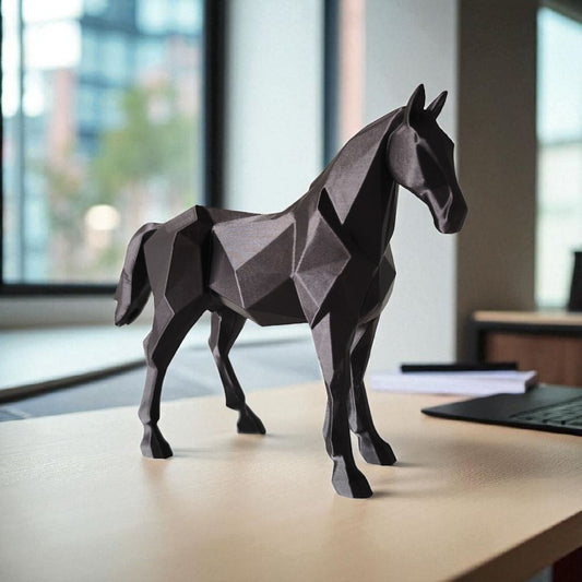 Sculpture Étalon Low-Poly