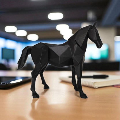 Sculpture Étalon Low-Poly