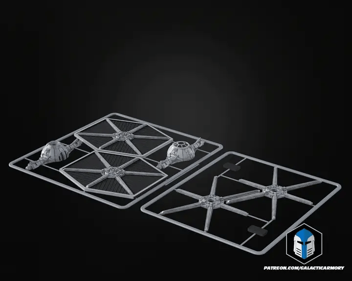 TIE Fighter à monter – Maquette Star Wars en kit