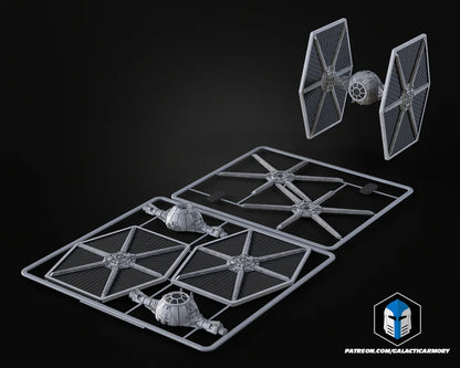 TIE Fighter à monter – Maquette Star Wars en kit