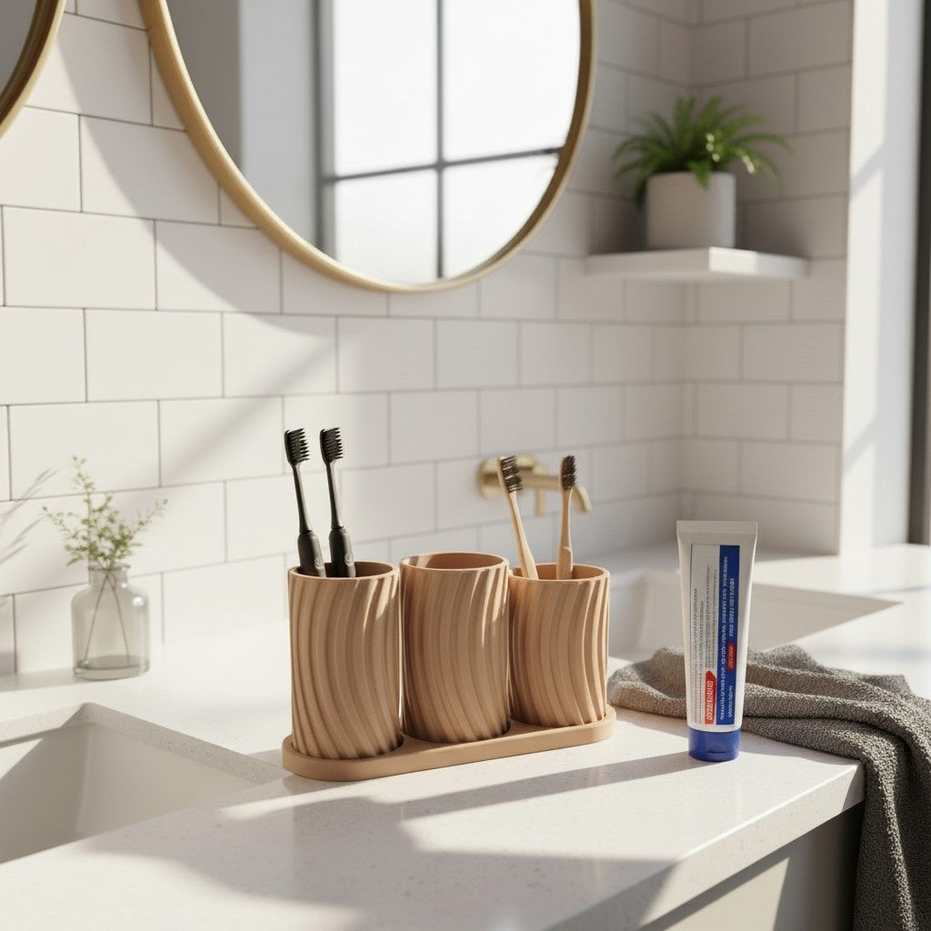 Set porte brosses à dents « Petite Famille » - vue 2