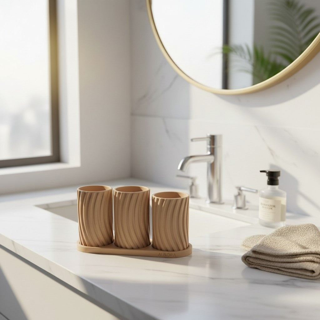 Set porte brosses à dents « Petite Famille » - vue 3