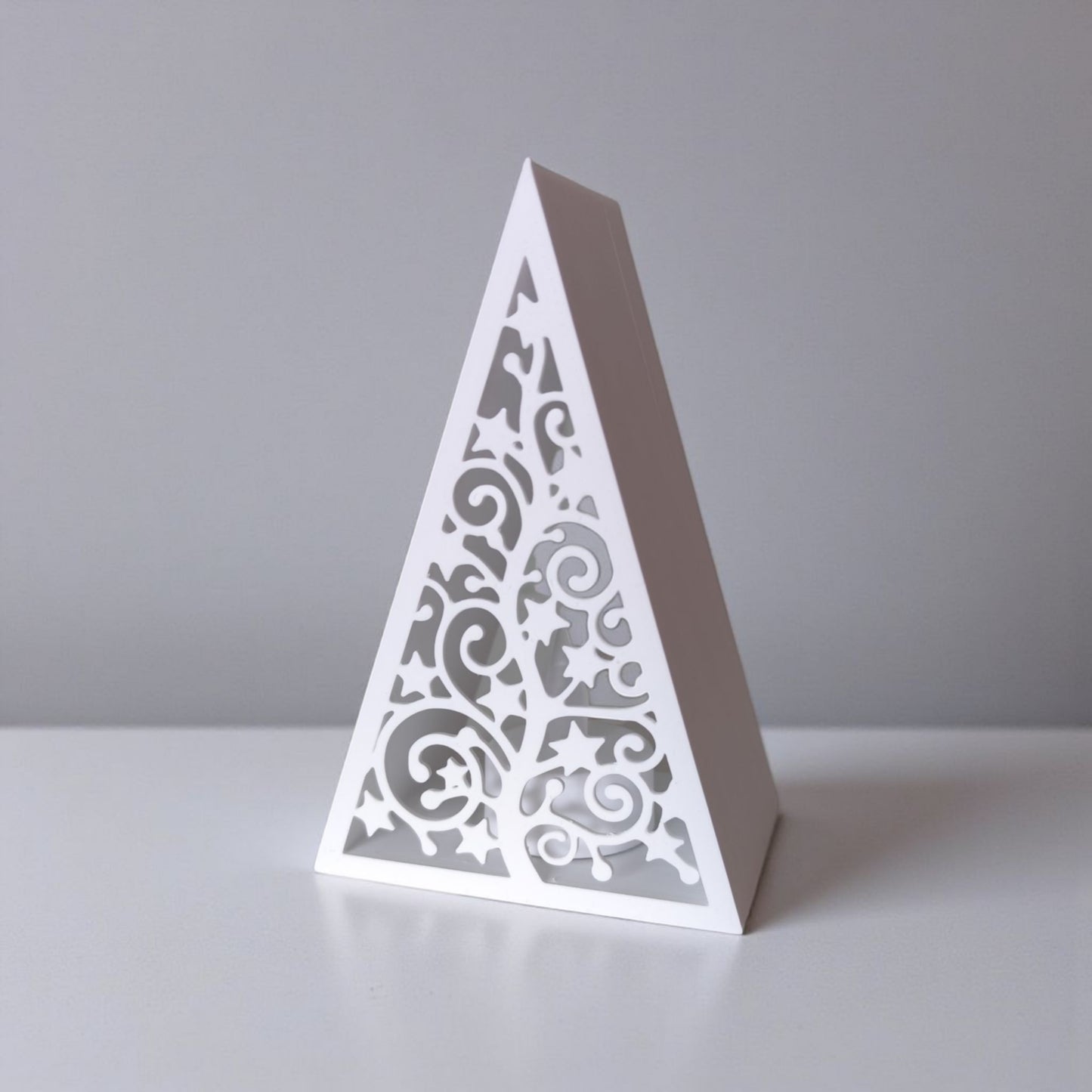 Décoration lumineuse arbre de Noël – Ambiance chaleureuse & ajourée