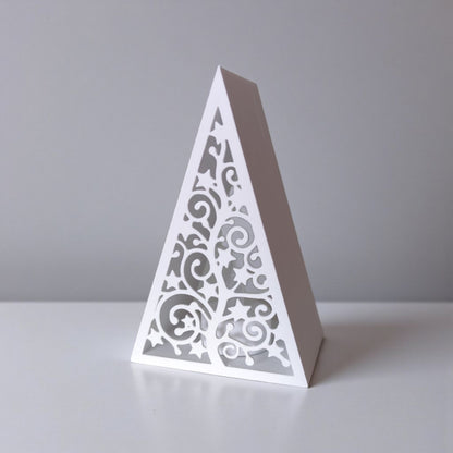 Décoration lumineuse arbre de Noël – Ambiance chaleureuse & ajourée