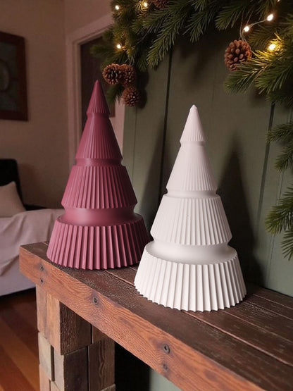 Sapin décoratif moderne – Ensemble de décorations de Noël