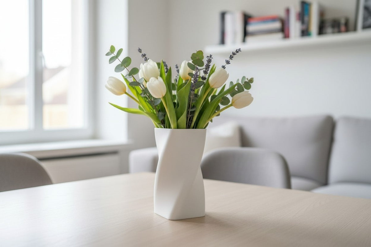 Vase torsadé — deux de trois - vue 1