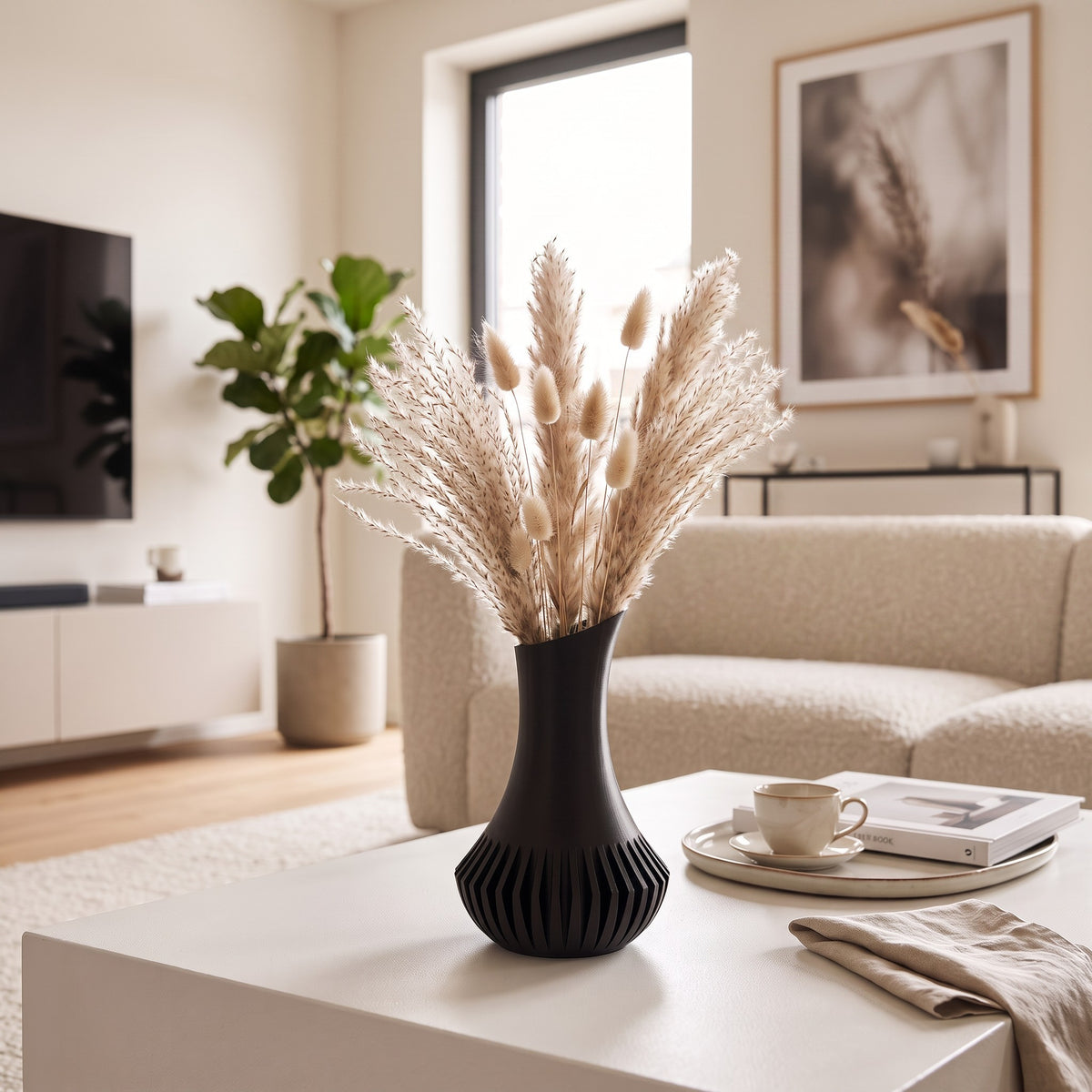 Vase minimaliste moderne « Veluna » - vue 4