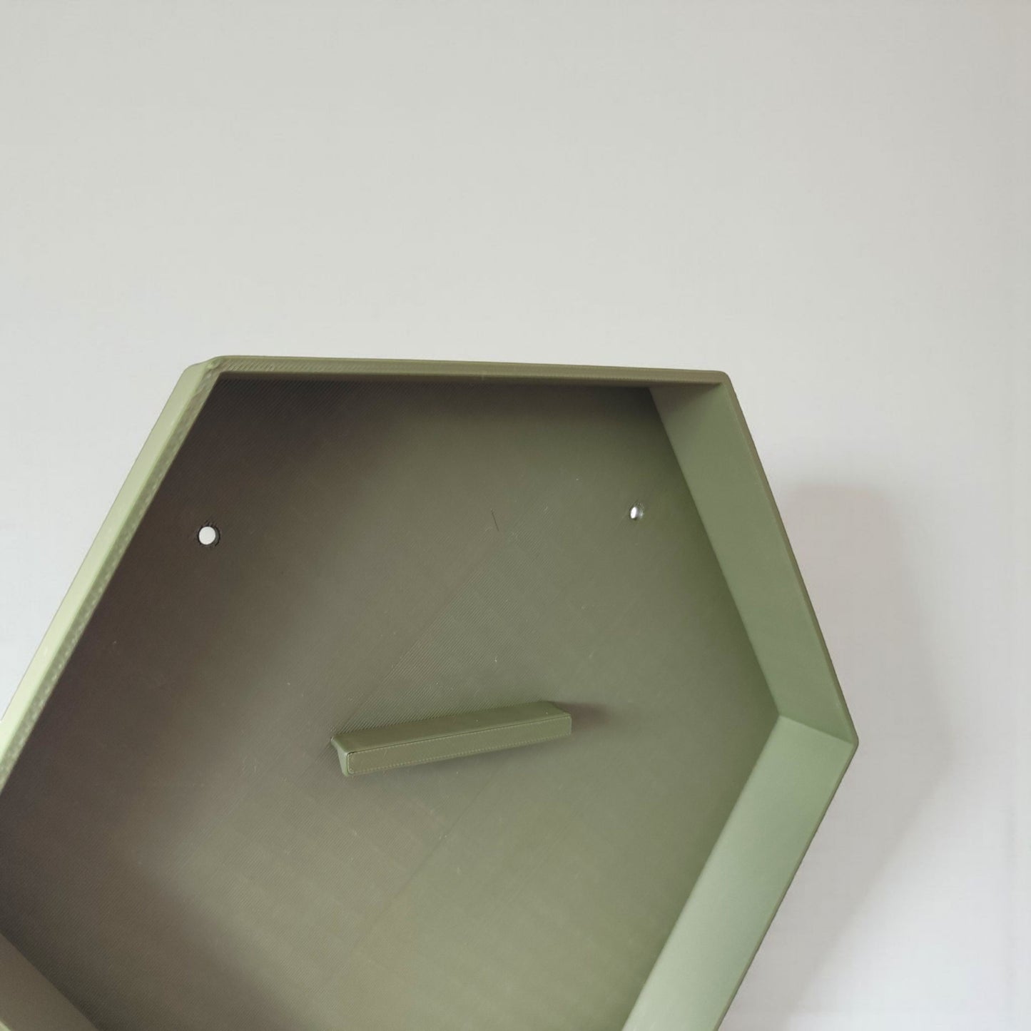 Pot mural hexagonal moderne