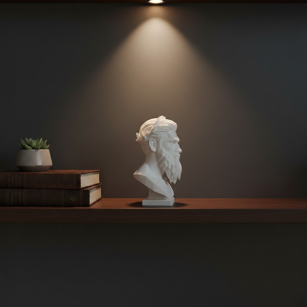 Sculpture « Buste de Zeus » moderne - vue 3