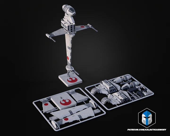 B-Wing à monter – Maquette Star Wars en kit