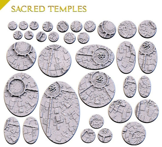 Bases/Socles "Temple Sacré"