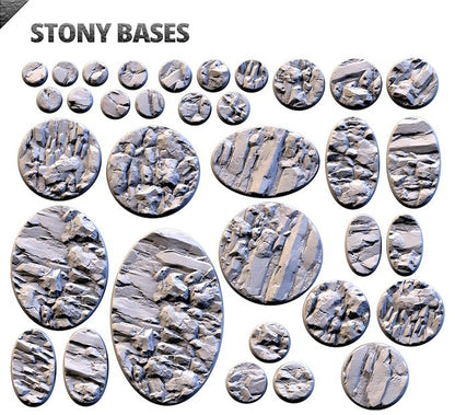 Bases/Socles "Stony"
